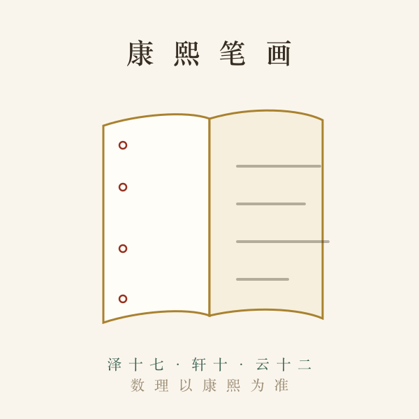 康熙笔画字典